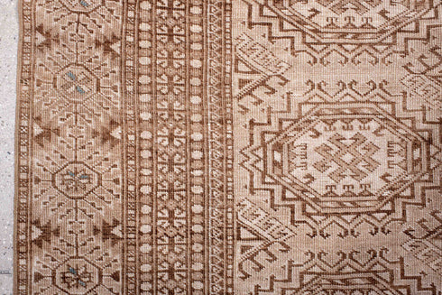 Antique Afghan Area Rug (5' x 8')